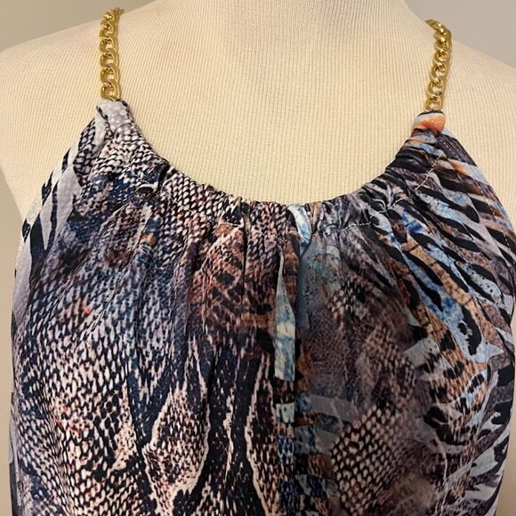 Venus chain strap Maxi Dress NWOT - Picture 7 of 13